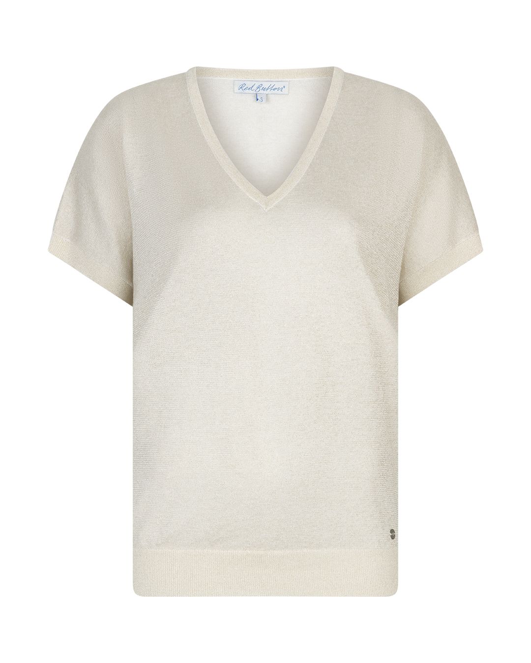 Red Button Jerry Sparkle Ecru