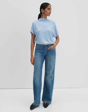 Someday Kumea Shirt Blauw