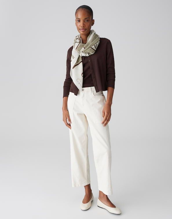 Opus Anekki scarf Groen 10533713975418