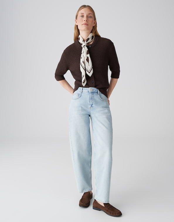 Opus Afeni scarf Beige