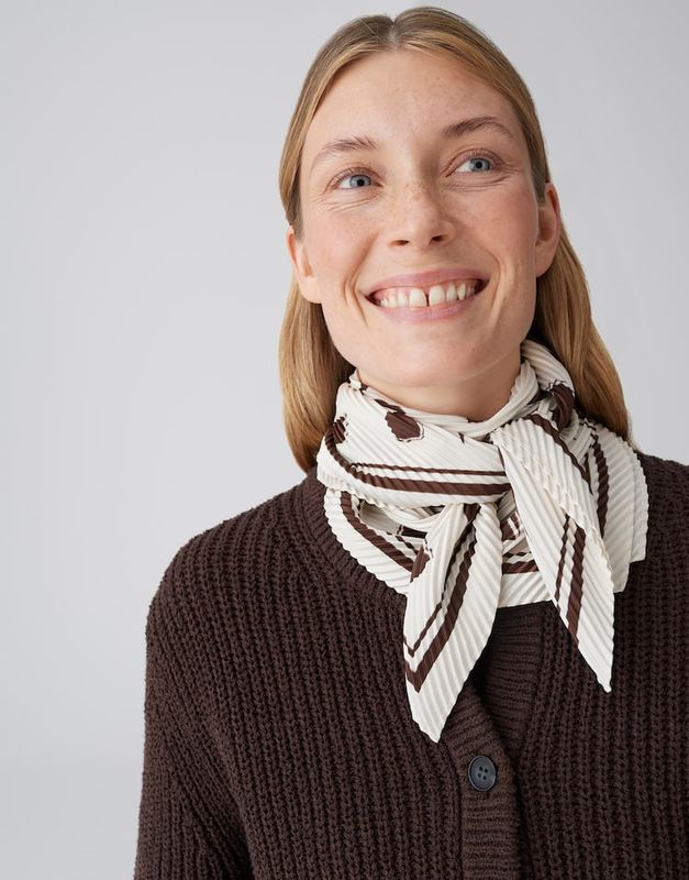 Opus Afeni scarf Beige