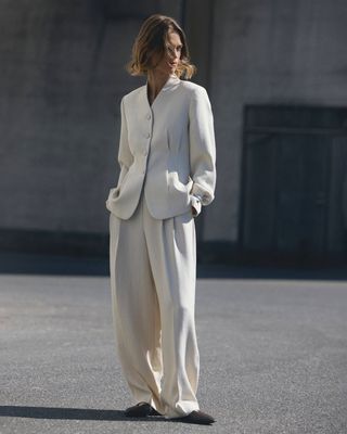 MSCH Copenhagen Blazer Ecru MSCH Copenhagen Blazer Ecru