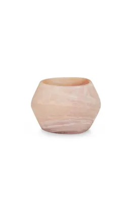 YAYA Kleine glazen waxinelichthouder Roze