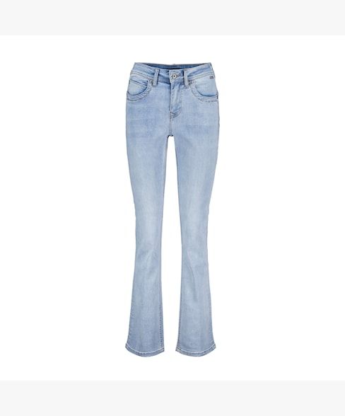 Red Button De Babette bleach is een flare jean Jeans SRB4426 SS26