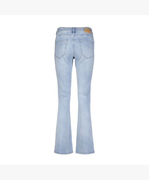 Red Button De Babette bleach is een flare jean Jeans SRB4426 SS26