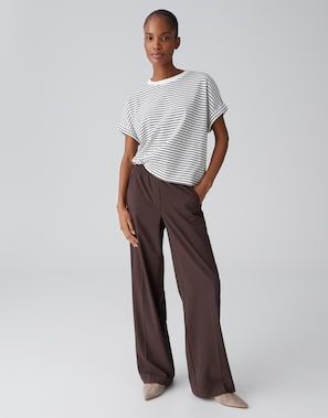 Opus Sotel T-Shirt Bruin