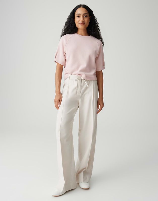 Opus Meeri coastal broek Beige