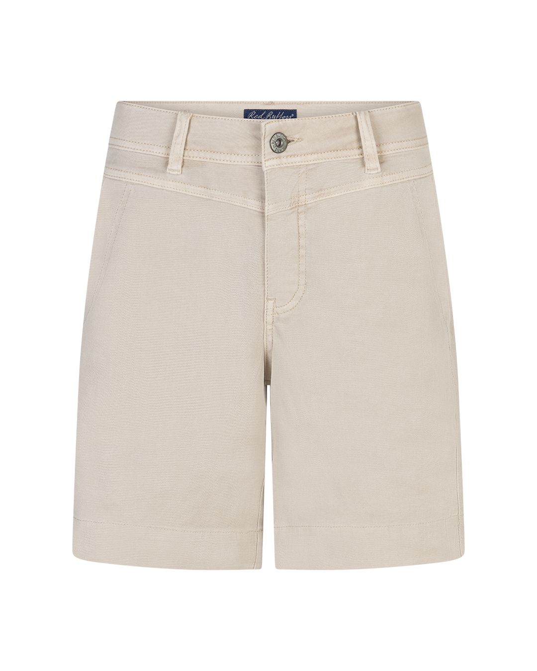 Red Button Sara Short Lyocell Twill Ecru SRB4878