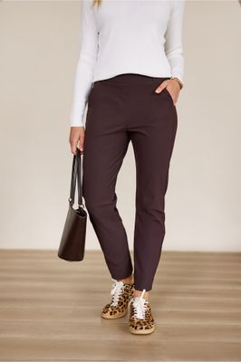 Studio Anneloes Anne bonded trousers Bruin