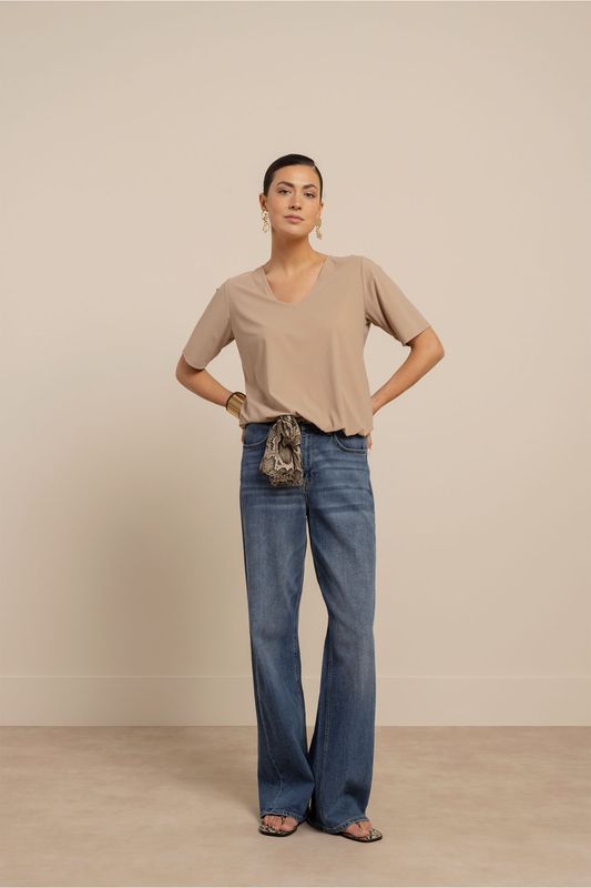 Studio Anneloes Vicky shirt Bruin 13805