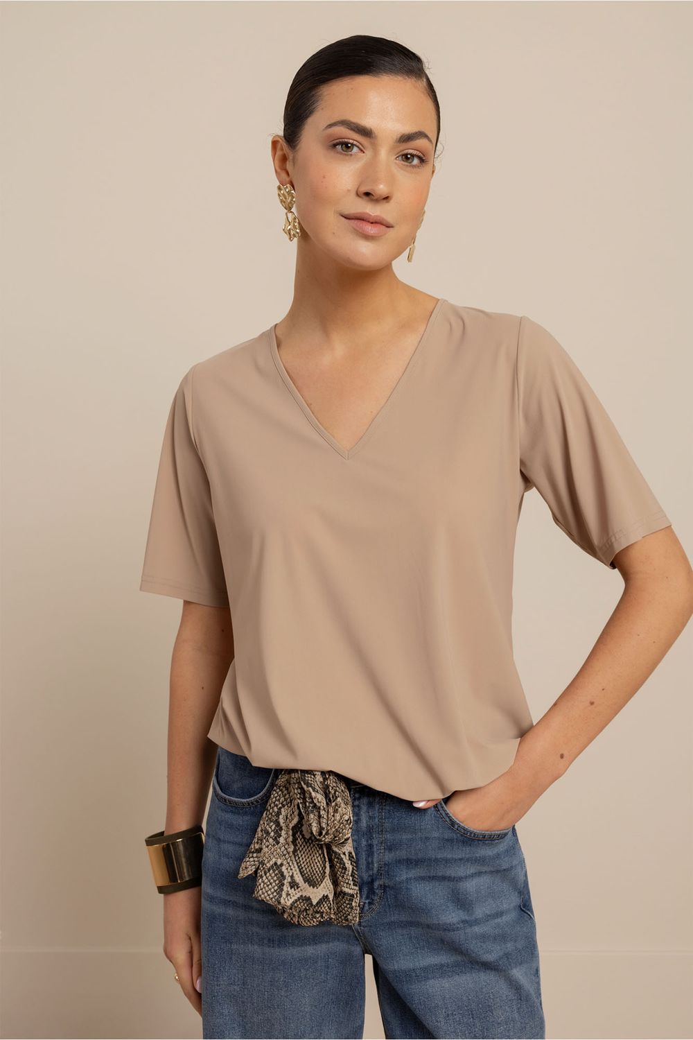 Studio Anneloes Vicky shirt Bruin