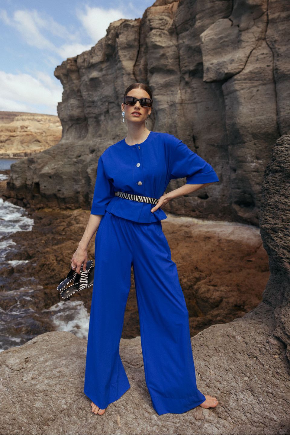 Studio Anneloes Grace trousers Blauw