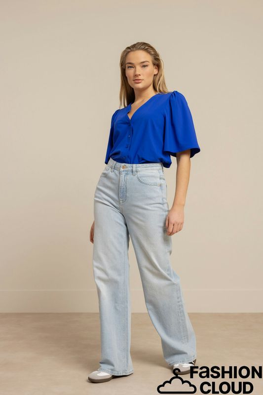 Studio Anneloes Axel blouse Blauw 13735