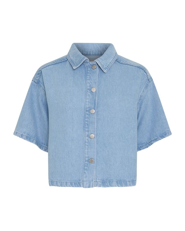 MSCH Copenhagen MSCHSaphina 2 4 Shirt Blauw 20104