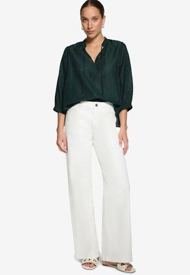 Zero Bluse Kurz 3/4 Arm Groen 110-10003909