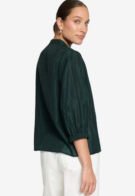 Zero Bluse Kurz 3/4 Arm Groen 110-10003909