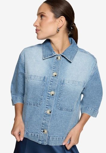 Zero Blazerjacke Kurz 1/1 Arm Jeans 110-10003983