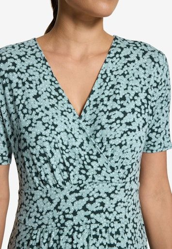 Zero Kleid Kurz 1/2 Arm Groen 110-10003900