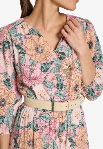 Zero Kleid Lang ohne Arm Groen 110-10003902