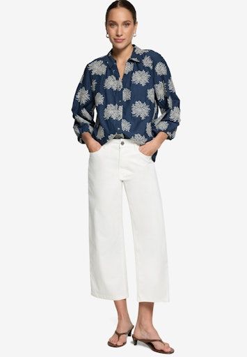 Zero Hose Jeans 3/4 Länge Jeans 110-10004089