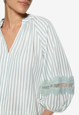 Zero Bluse Kurz 3/4 Arm Blauw 110-10003972