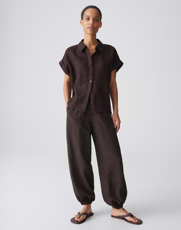 Opus Felila Blouse Bruin