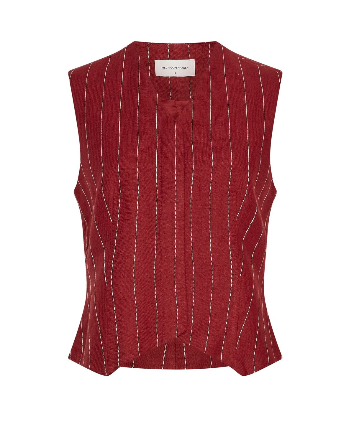 MSCH Copenhagen MSCHClaritte Waistcoat STP Rood 19796