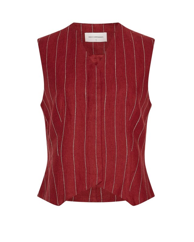 MSCH Copenhagen MSCHClaritte Waistcoat STP Rood 19796