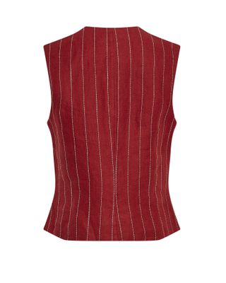 MSCH Copenhagen MSCHClaritte Waistcoat STP Rood 19796