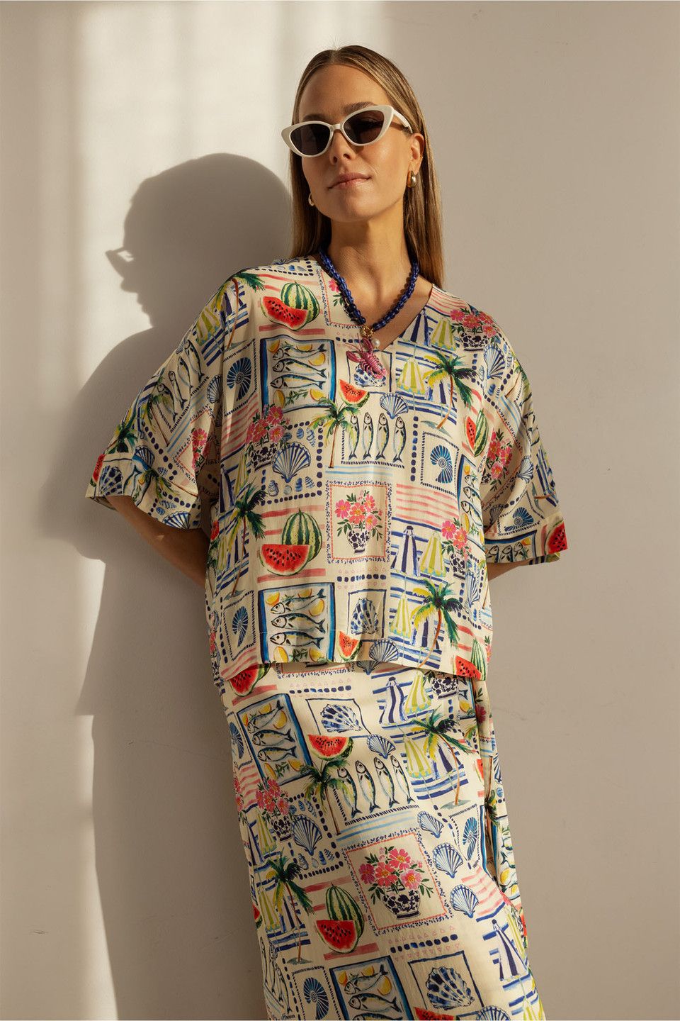 Studio Anneloes Madison sardines top Multi