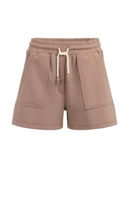 YaYa Jersey short with cargo pocket Bruin 01-329034-605