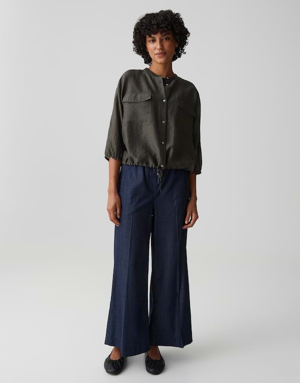 Opus Funuk blouse Groen
