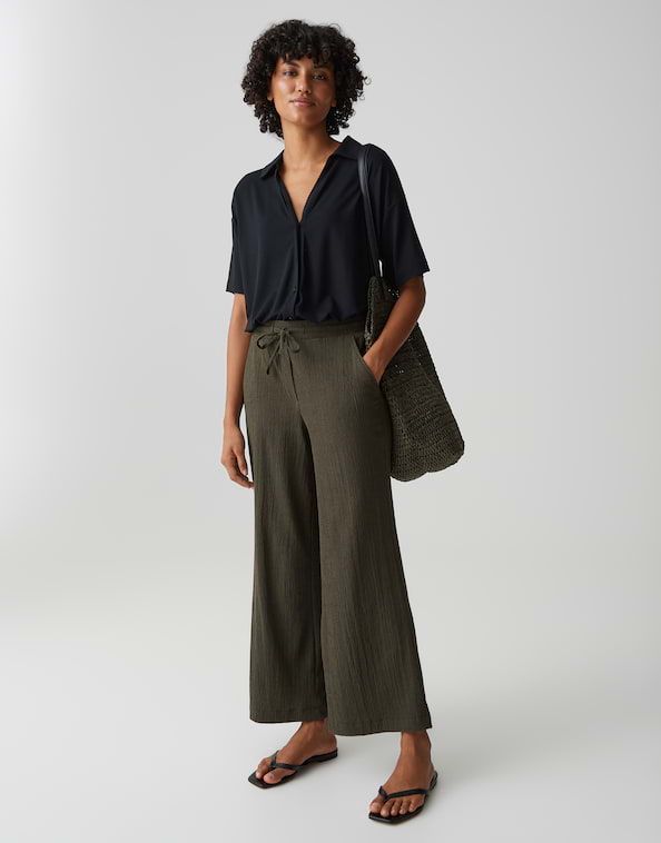 Opus Mileni sun broek Groen