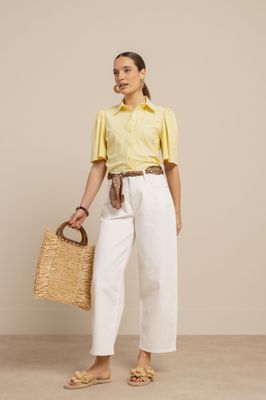 Studio Anneloes Poppy butterfly blouse Geel