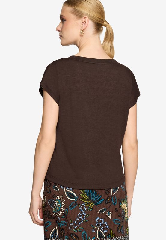 Zero Shirt Kurz ohne Arm Bruin 110-10004066