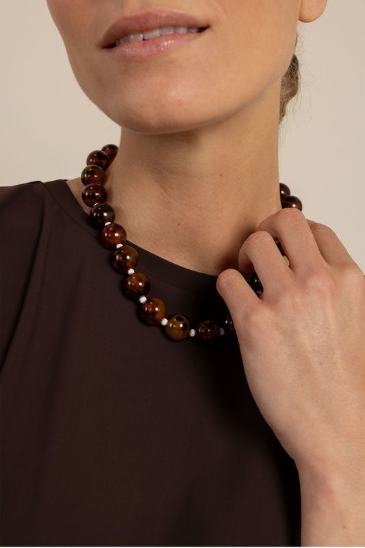 Studio Anneloes Anniversary necklace Bruin