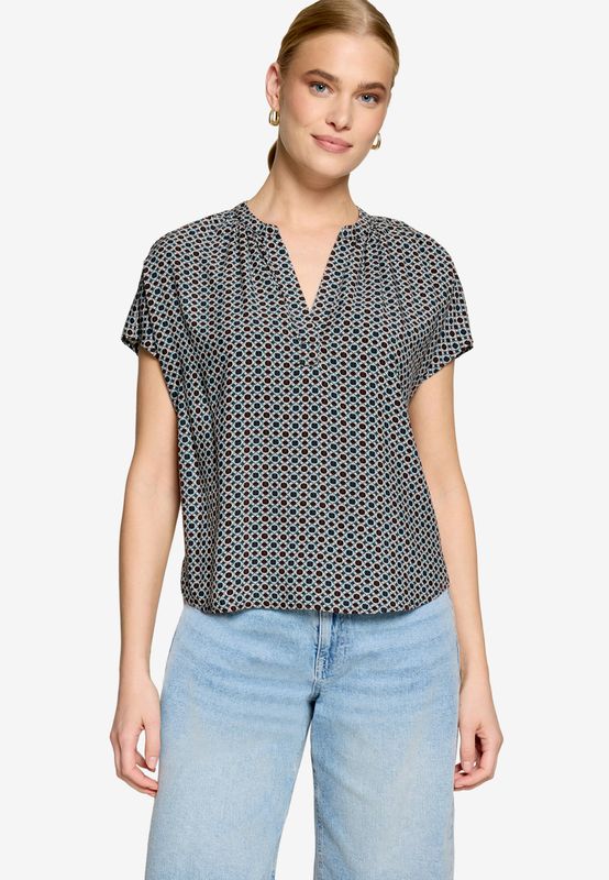 Zero Bluse Kurz 1/2 Arm Bruin 110-10004121