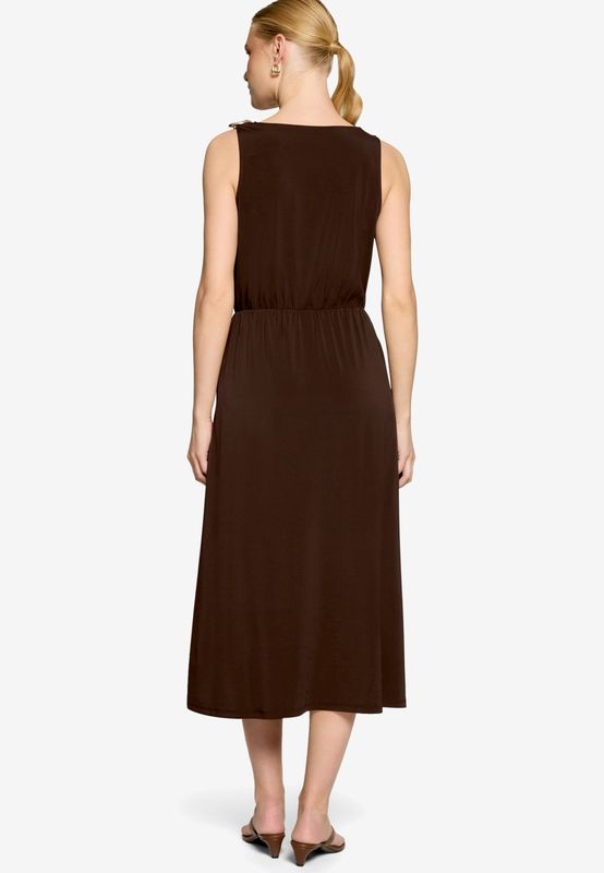 Zero Kleid Lang ohne Arm Bruin 110-10004112