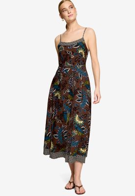 Zero Kleid Lang ohne Arm Bruin 110-10004054 Zero Kleid Lang ohne Arm Bruin 110-10004054