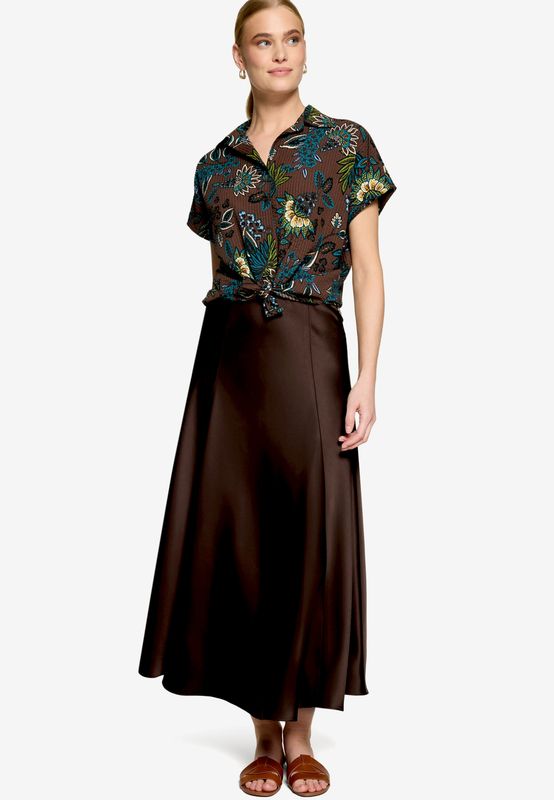 Zero Bluse Kurz ohne Arm Bruin 110-10004123