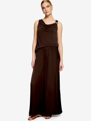 Zero Shirt Kurz ohne Arm Bruin 110-10004114