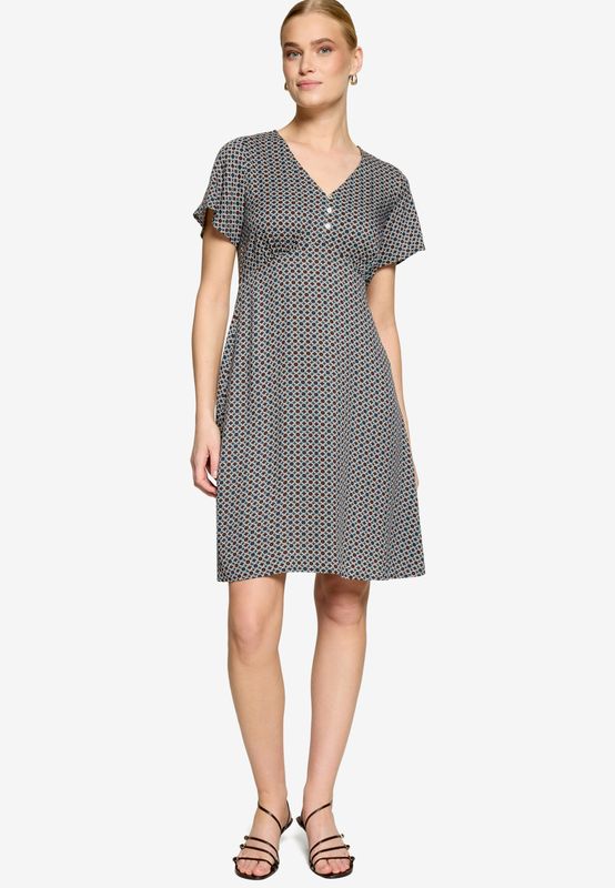 Zero Kleid Kurz 1/2 Arm Bruin 110-10004038