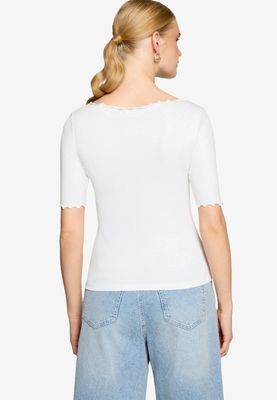 Zero Shirt Kurz 1/2 Arm Wit 110-10004129