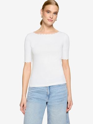 Zero Shirt Kurz 1/2 Arm Wit 110-10004129