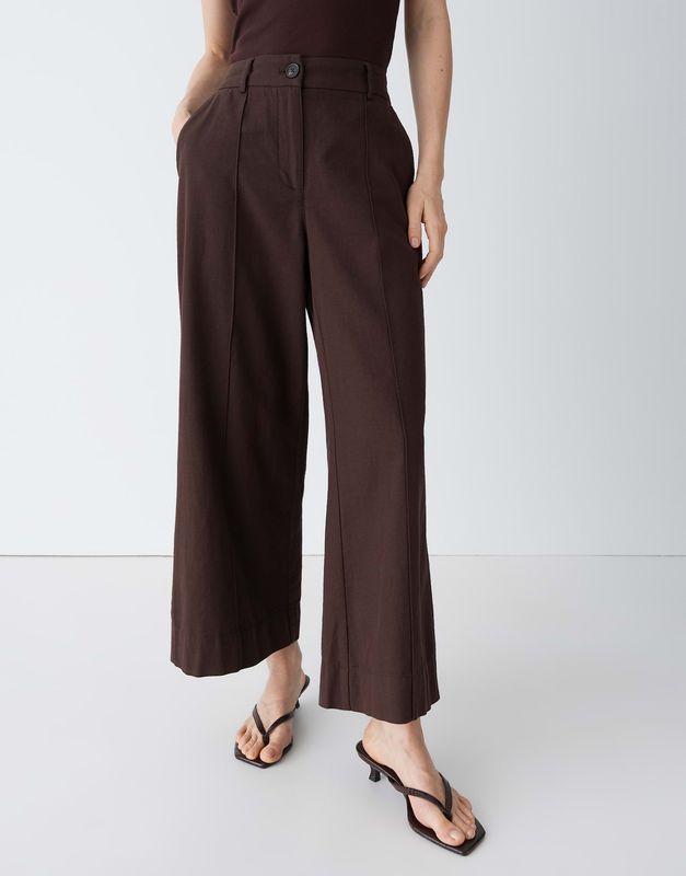 Opus Meeri breath Broek Bruin