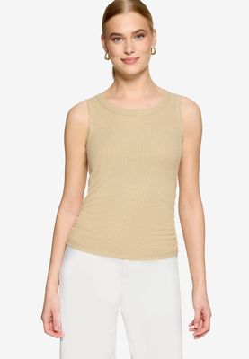 Zero Shirt Kurz ohne Arm Beige 110-10002232
