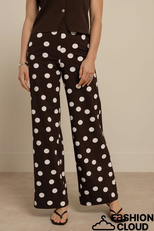 Studio Anneloes Lexie dot trousers Bruin