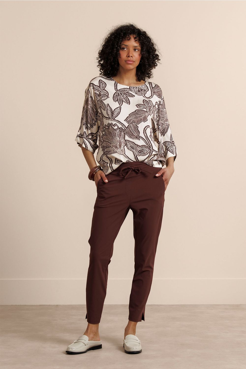 Studio Anneloes Startup summer trousers Bruin