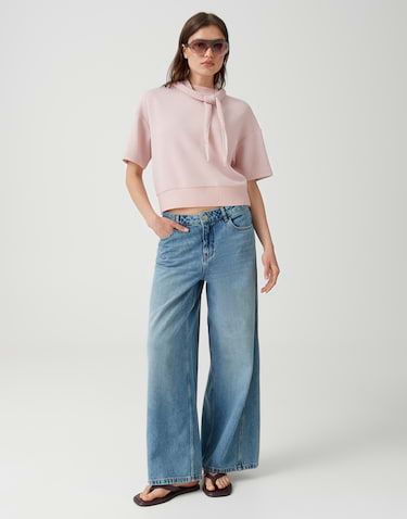Opus Galita Sweatshirt Roze
