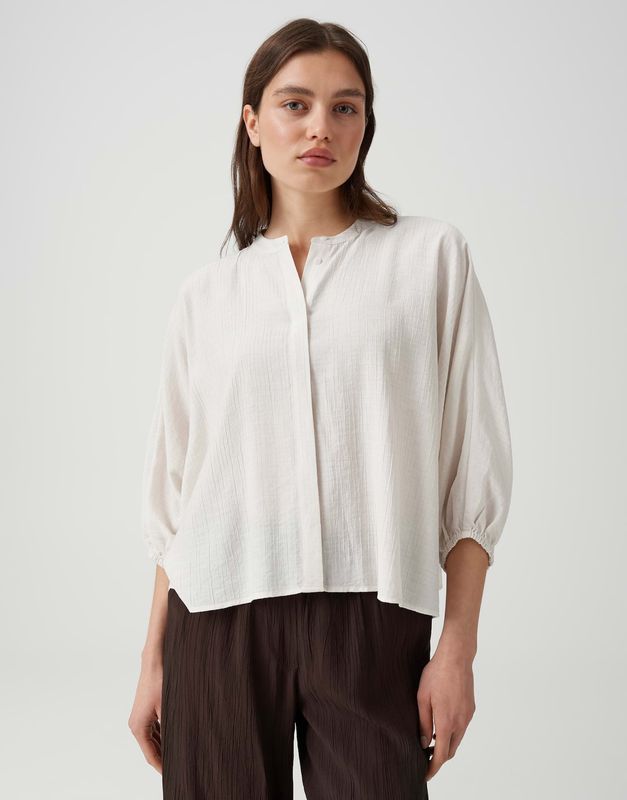 Opus Fylora Blouse Ecru